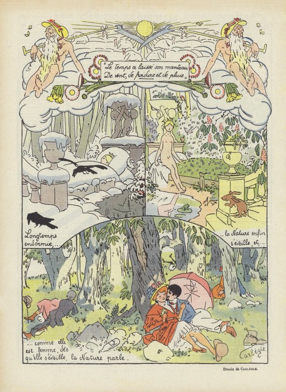Illusztráció Le Rire alkotó: Charles Emile Egli