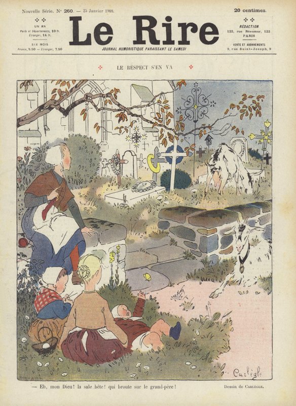 Illusztráció Le Rire alkotó: Charles Emile Egli