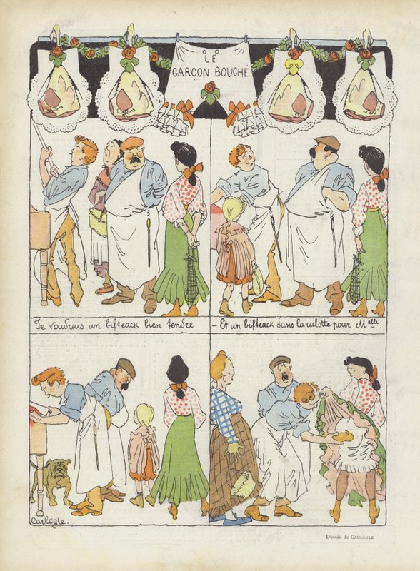 Illusztráció Le Rire alkotó: Charles Emile Egli