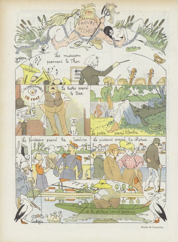 Illusztráció Le Rire alkotó: Charles Emile Egli