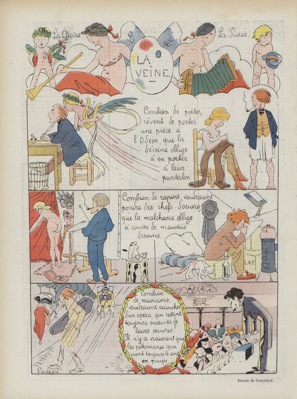 Illusztráció Le Rire alkotó: Charles Emile Egli