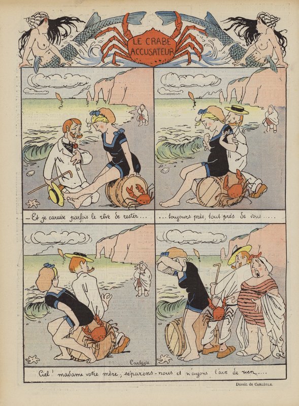 Illusztráció Le Rire alkotó: Charles Emile Egli