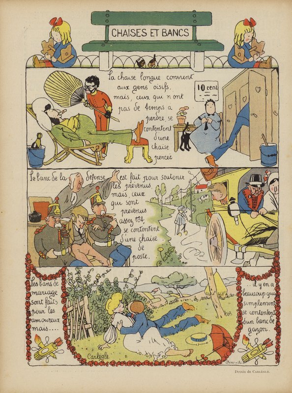 Illusztráció Le Rire alkotó: Charles Emile Egli