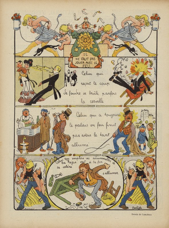 Illusztráció Le Rire alkotó: Charles Emile Egli
