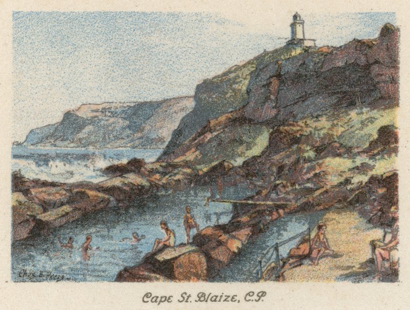Dél-Afrika: Blaize-fok, CP (színes litográfia) alkotó: Charles Ernest Peers
