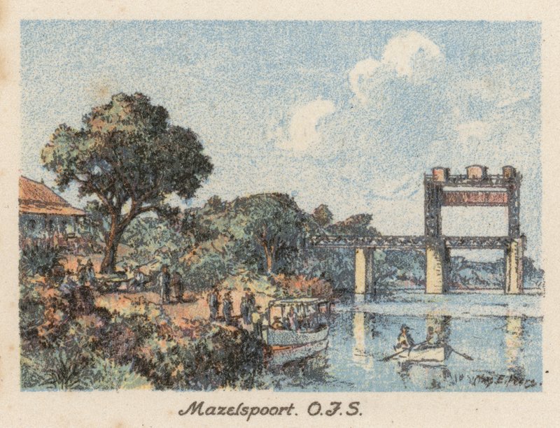 Dél-Afrika: Mazelspoort, OFS (színes litográfia) alkotó: Charles Ernest Peers