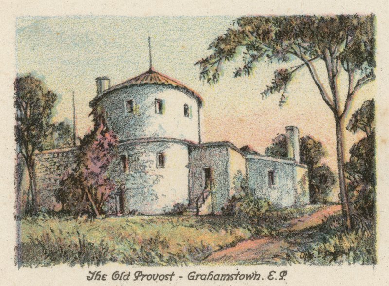 Dél-Afrika: Grahamstown, EP (színes litográfia). alkotó: Charles Ernest Peers