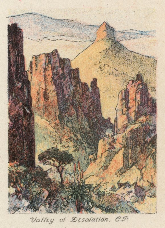 Dél-Afrika: CP (színes lithó) alkotó: Charles Ernest Peers