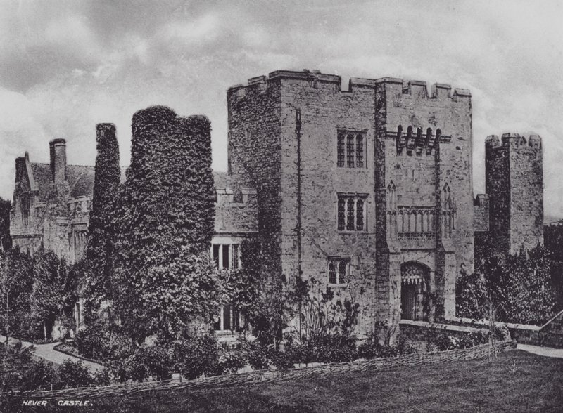 Hever kastély (f/w fotó) alkotó: Charles Essenhigh Corke