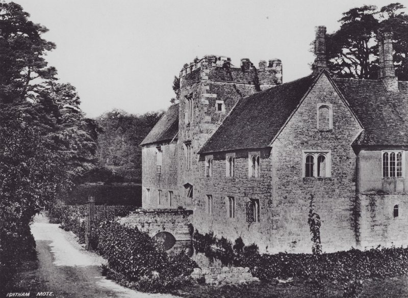 Ightham Mote (f/w fotó) alkotó: Charles Essenhigh Corke