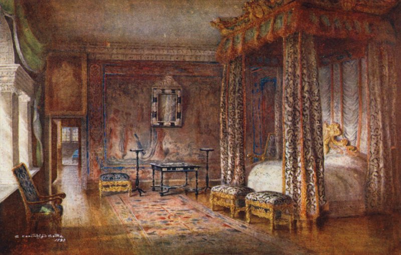 Knole House: (színes litográfia) alkotó: Charles Essenhigh Corke