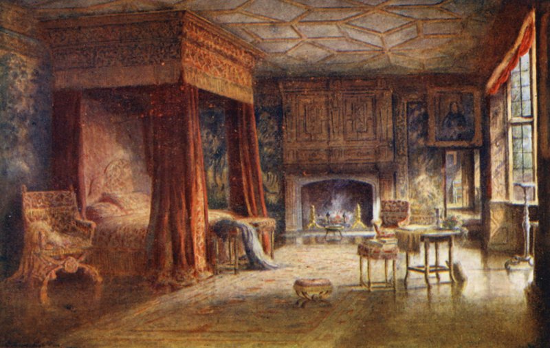 Knole House: (színes litográfia) alkotó: Charles Essenhigh Corke