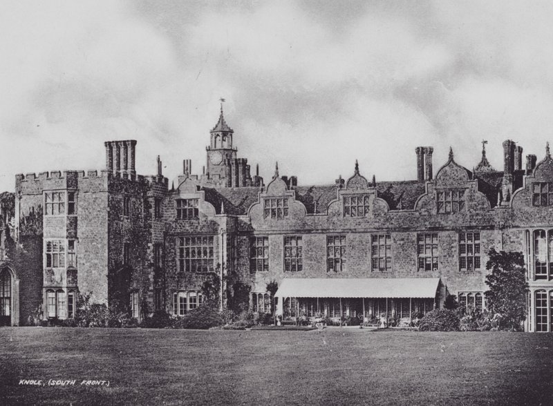 Knole, déli front (f/w fotó) alkotó: Charles Essenhigh Corke