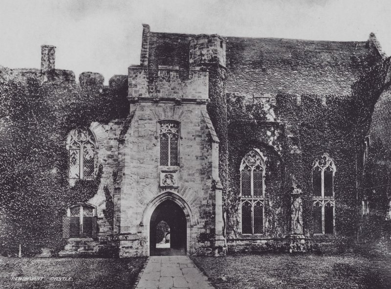 Penshurst kastély (f/w fotó) alkotó: Charles Essenhigh Corke