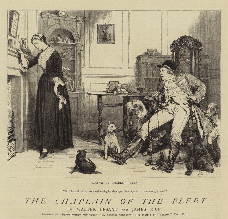 A flotta káplánja alkotó: Charles Green