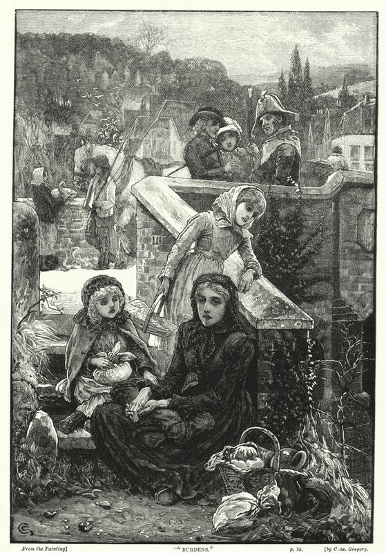 "Teherek" (metszet) alkotó: Charles Gregory