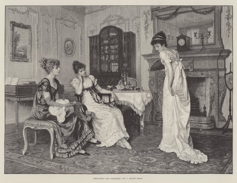 Felkészülés a hódításra alkotó: Charles Haigh Wood