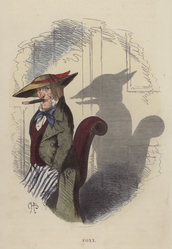 Foxy (színes metszet) alkotó: Charles Henry Bennett