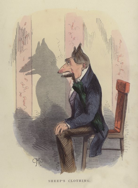 Bárányruha (színes gravírozás) alkotó: Charles Henry Bennett