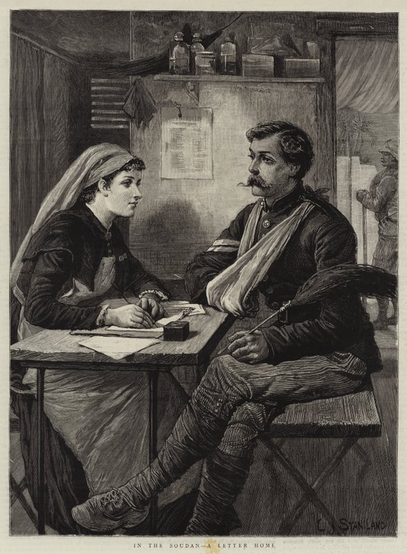 A Soudanban, egy levél haza alkotó: Charles J. Staniland