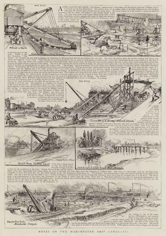 Jegyzetek a manchesteri hajócsatornáról, III alkotó: Charles J. Staniland