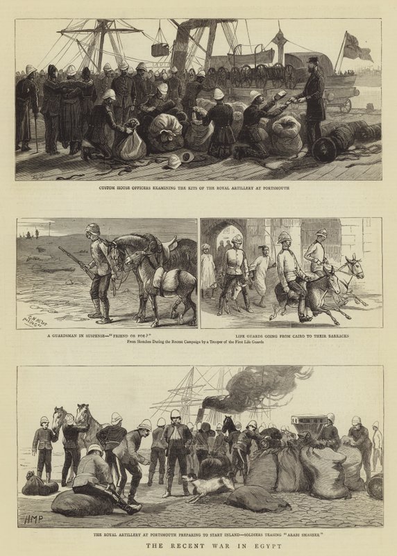 A legutóbbi háború Egyiptomban alkotó: Charles J. Staniland