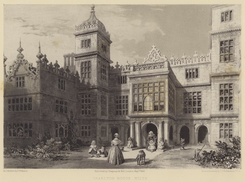 Charlton House, Wilts alkotó: Charles James Richardson