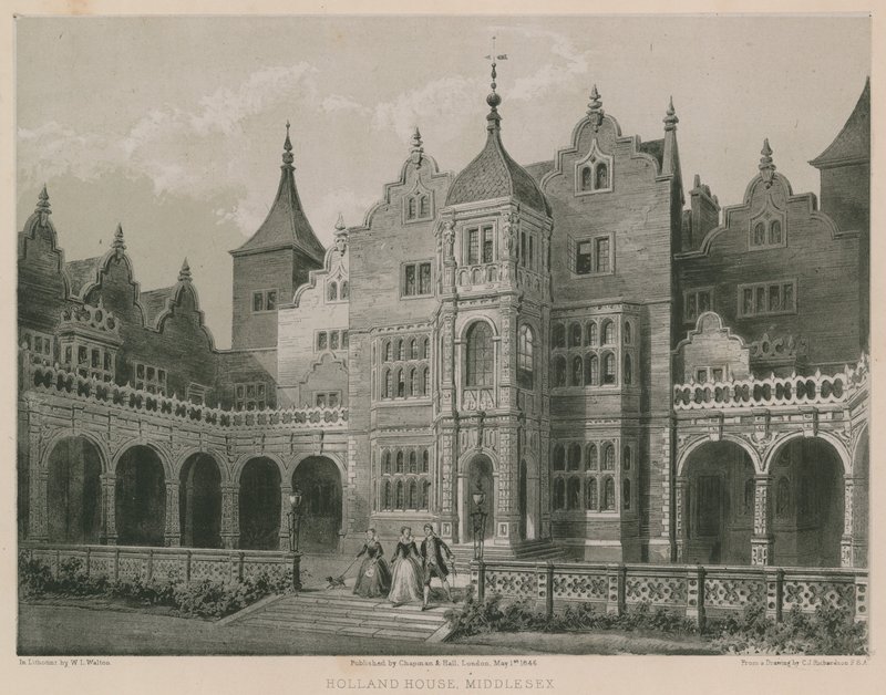 Holland House, Middlesex alkotó: Charles James Richardson