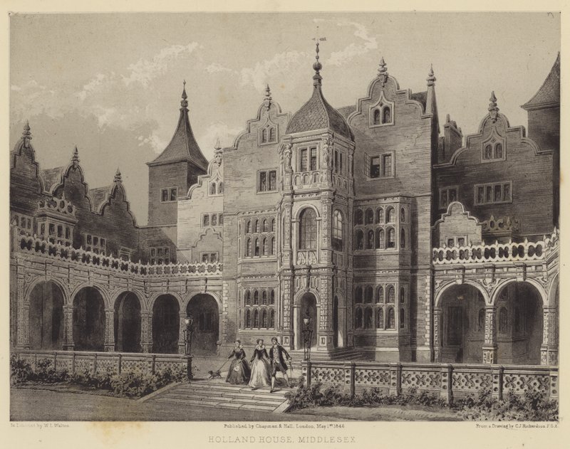 Holland House, Middlesex alkotó: Charles James Richardson