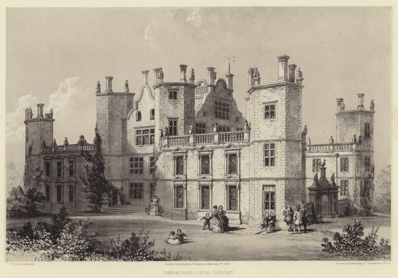 Sherborne Lodge, Dorset alkotó: Charles James Richardson