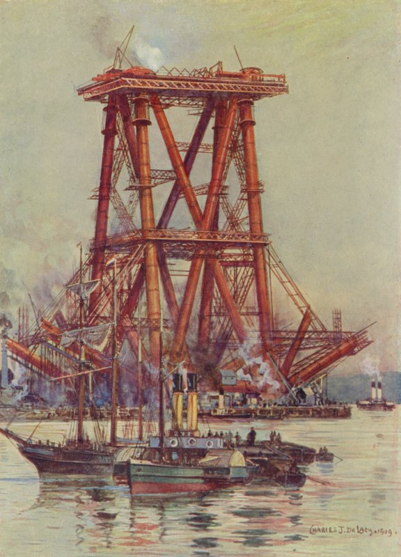 A negyedik híd építése alkotó: Charles John de Lacy
