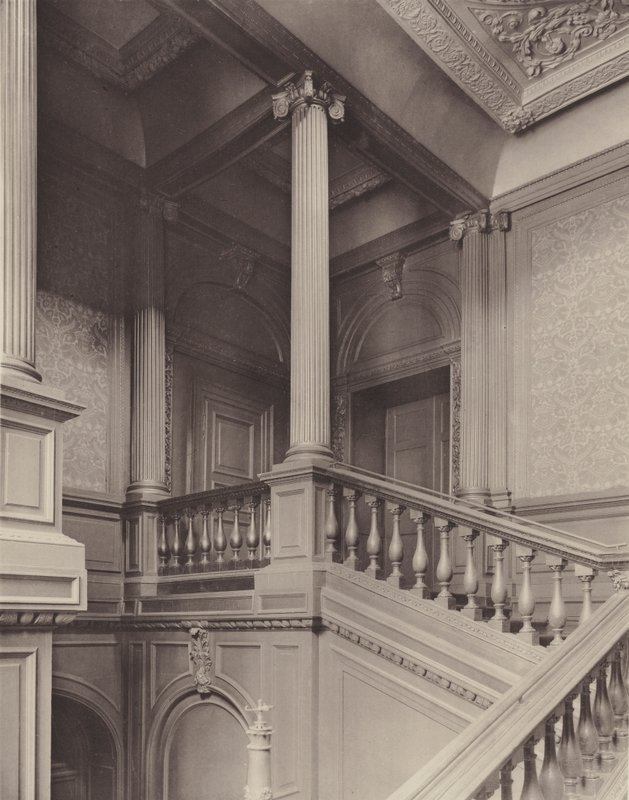 Ashburnham House, Westminster, a lépcsőház alkotó: Charles Latham