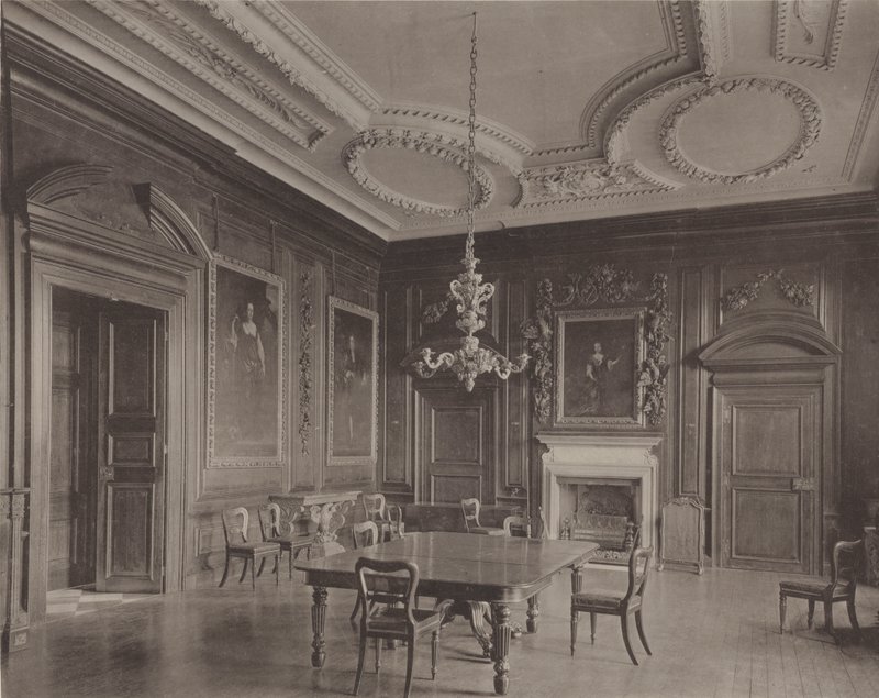 Belton House, Grantham, az étkező alkotó: Charles Latham
