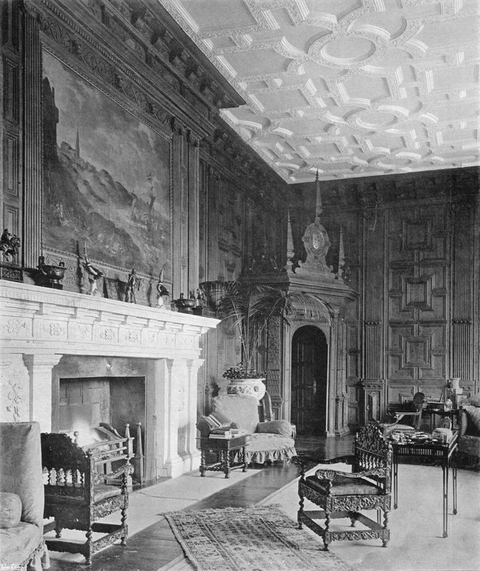 Broughton Castle: A rajzszoba alkotó: Charles Latham