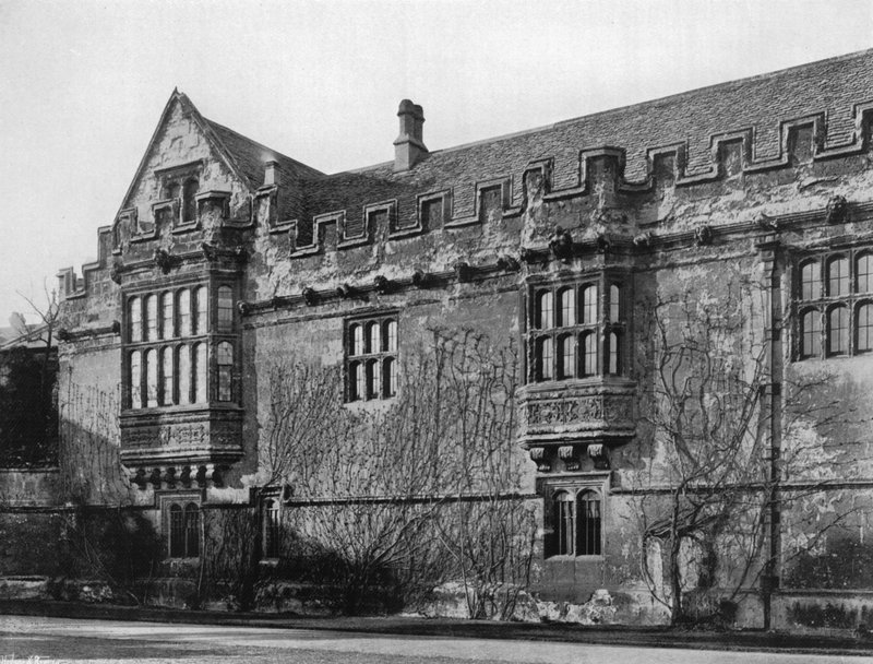 Gótikus munka az oxfordi St. Johns College-ban alkotó: Charles Latham