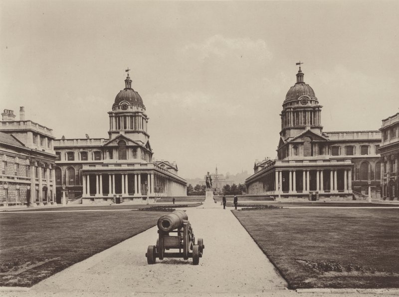 Greenwich Kórház, Általános kilátás alkotó: Charles Latham