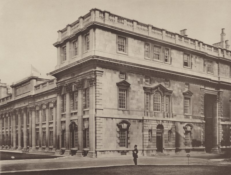 Greenwich Kórház, kilátás a főépületre alkotó: Charles Latham