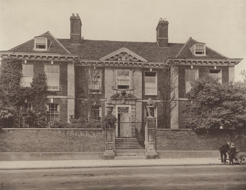 Ház a West Street-ben, Chichesterben alkotó: Charles Latham