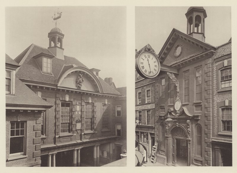 Rochester, a Guildhall, a kukoricabörze alkotó: Charles Latham