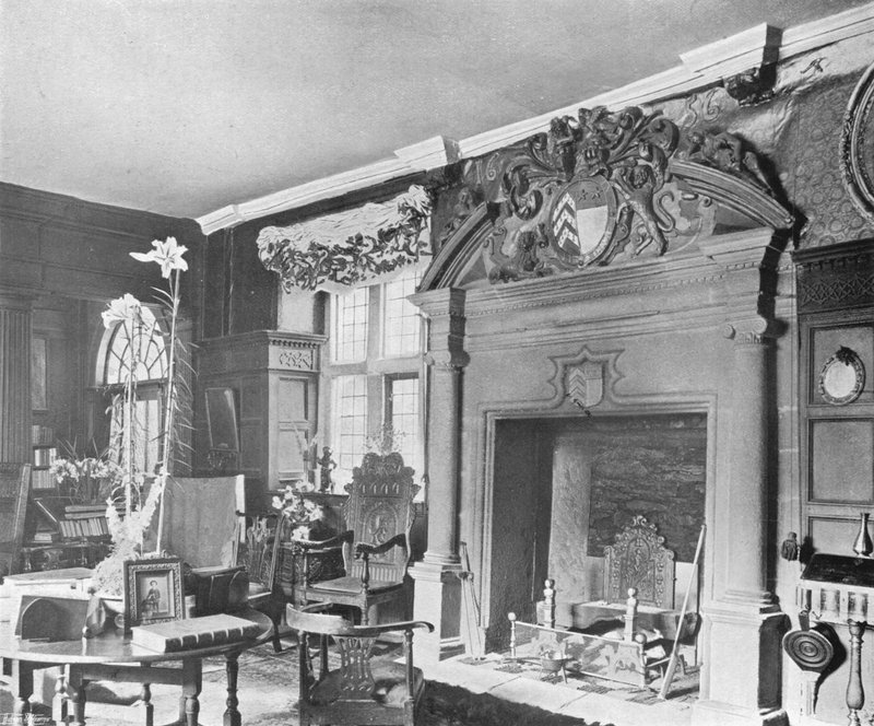 Sydenham House: A terem belseje alkotó: Charles Latham