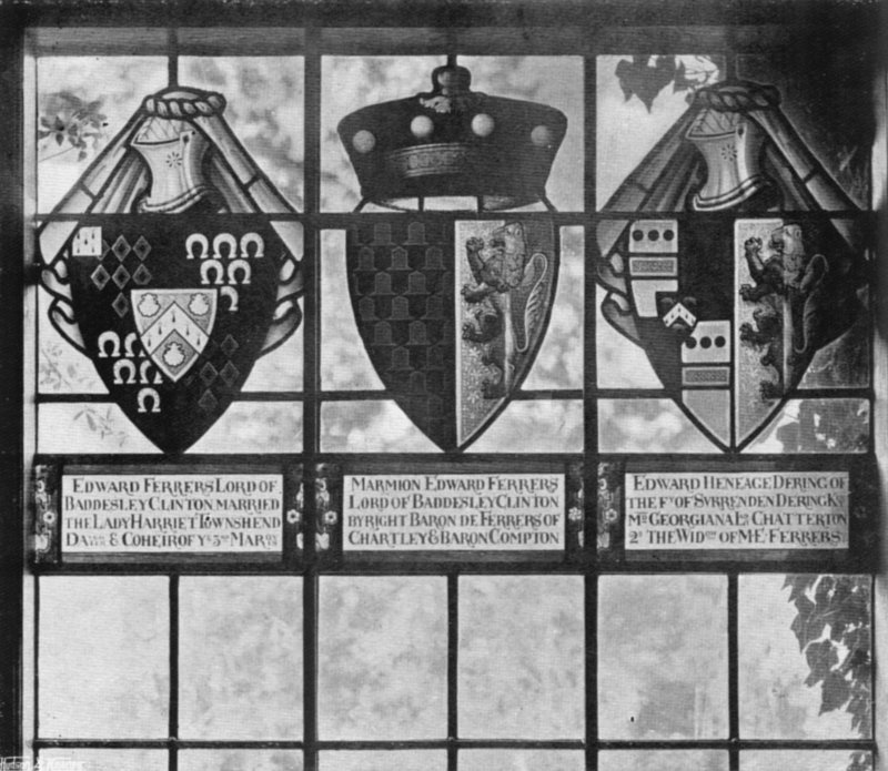 A középső ablak alkotó: Charles Latham