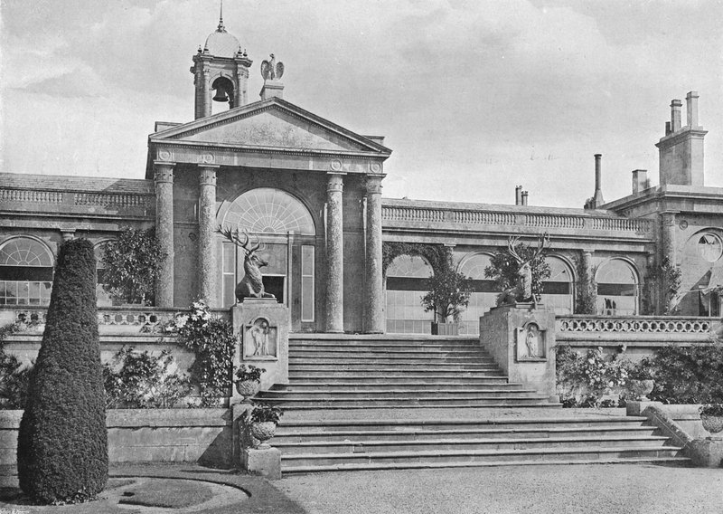 Az Orangery lépcsőháza alkotó: Charles Latham