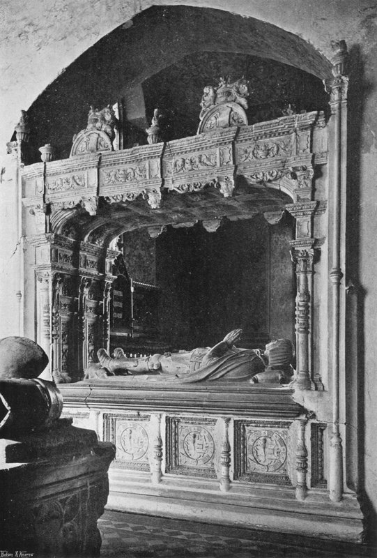 Az első Lord Marney sírja alkotó: Charles Latham
