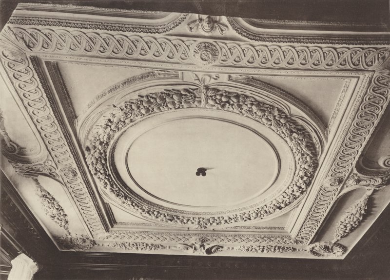Thorpe Hall, Peterborough, az étkező mennyezete alkotó: Charles Latham