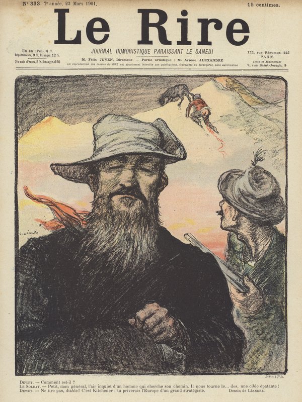 Illusztráció Le Rire alkotó: Charles Leandre