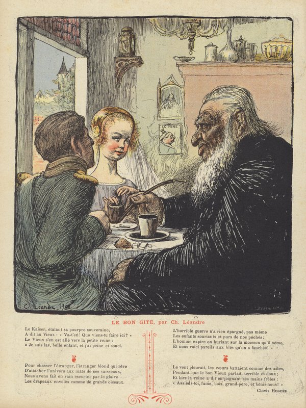 Illusztráció Le Rire alkotó: Charles Leandre