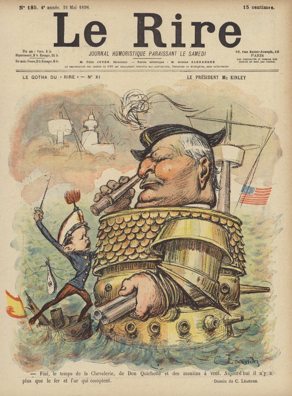 Illusztráció Le Rire alkotó: Charles Leandre