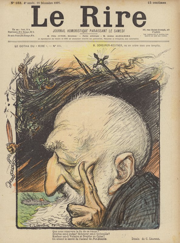 Illusztráció Le Rire alkotó: Charles Leandre