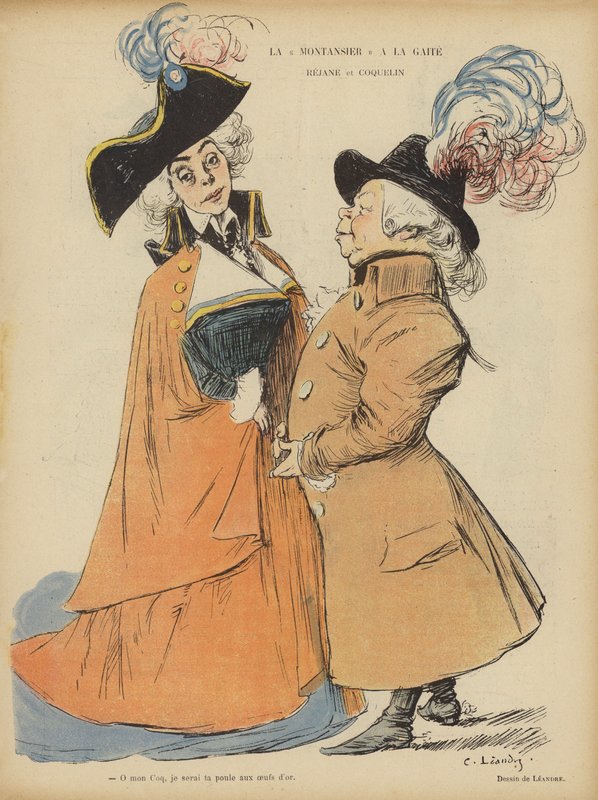 Illusztráció Le Rire alkotó: Charles Leandre