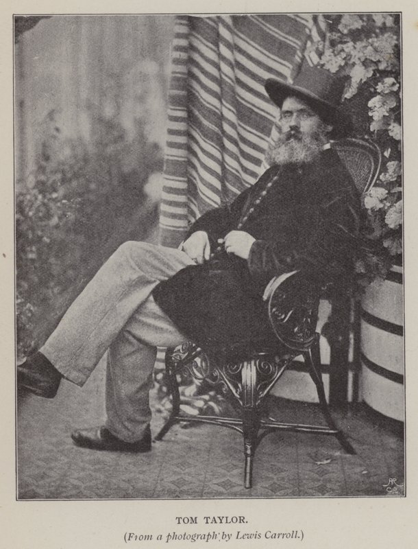 Tom Taylor (b/w photo) alkotó: Charles Lutwidge Dodgson